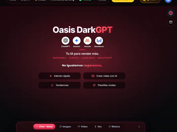Chat IA de Oasis